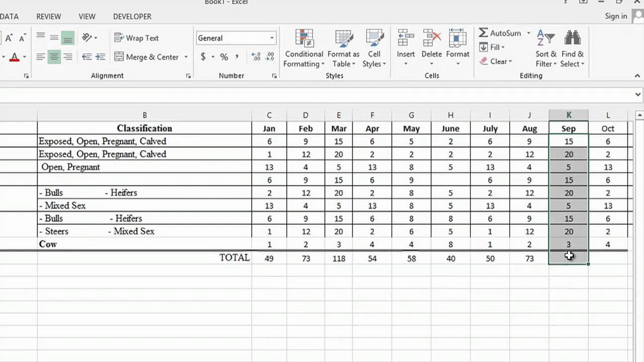 cattle sales excel spreadsheet template for mac